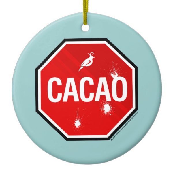 Cacao! Ceramic Ornament