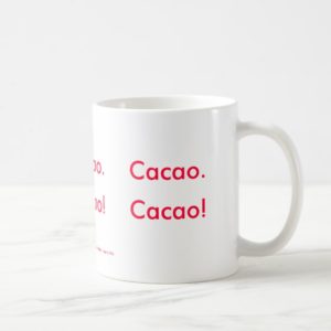 Cacao! Classic White Mug