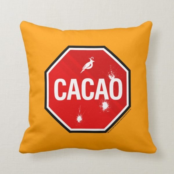 Cacao! Throw Pillow