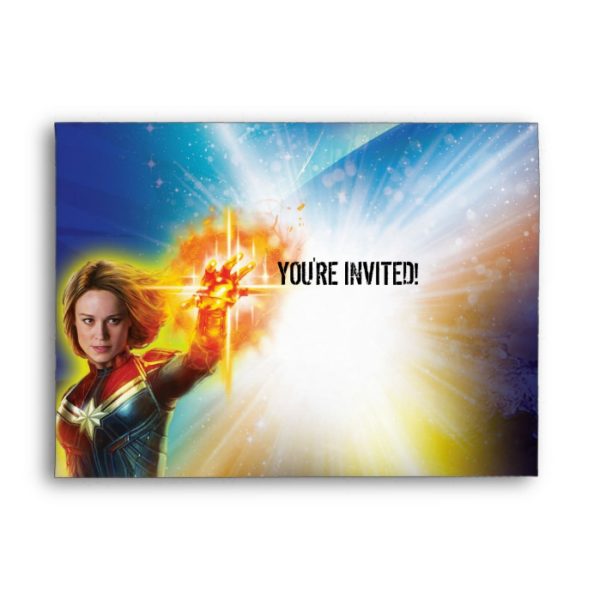 Captain Marvel | Birthday Envelope