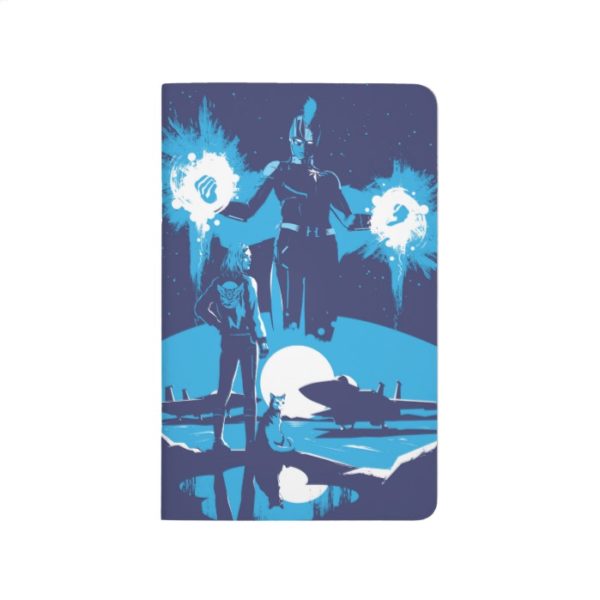 Captain Marvel | Blue Captain Marvel & Goose Scene Journal