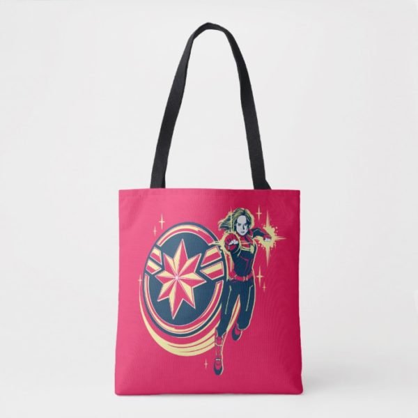 Captain Marvel | Captain Marvel Photon Fists Tote Bag