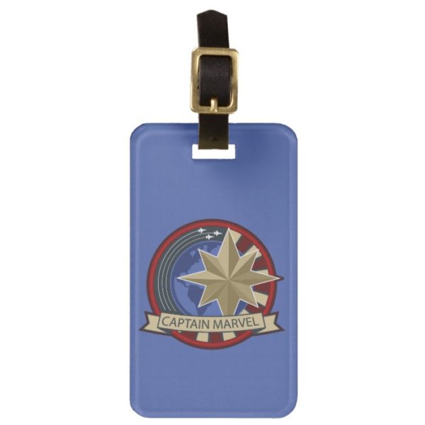 Captain Marvel | Captain Marvel US Military Badge Bag Tag