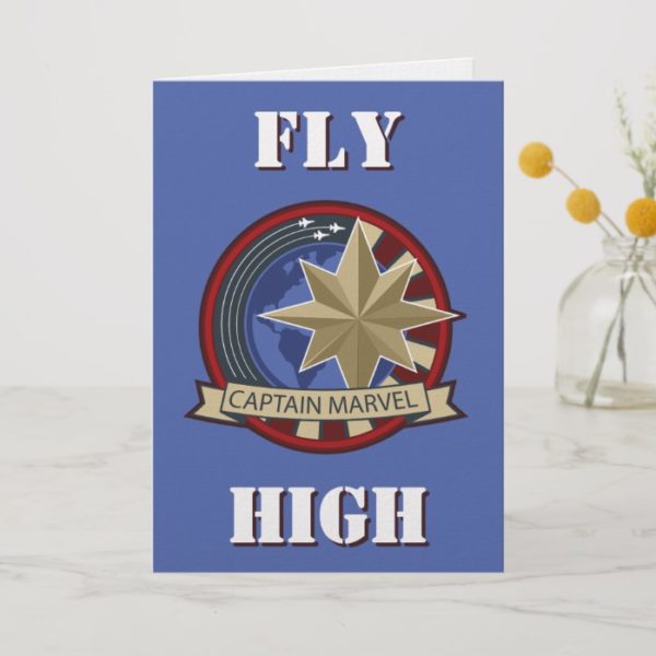 Captain Marvel | Captain Marvel US Military Badge Card