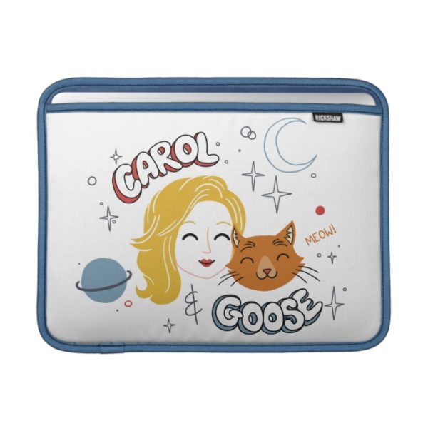 Captain Marvel | Carol & Goose Illustration MacBook Air Sleeve