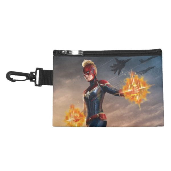 Captain Marvel | Flying With Energy Fists Accessory Bag