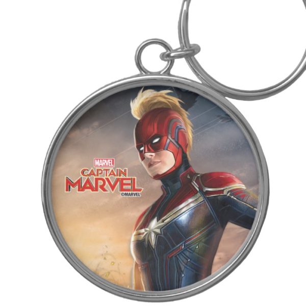 Captain Marvel | Flying With Energy Fists Keychain