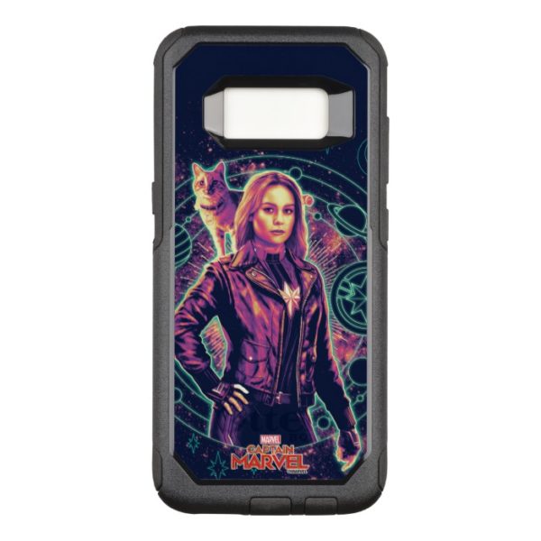 Captain Marvel | Galactic Goose & Carol Graphic OtterBox Commuter Samsung Galaxy S8 Case