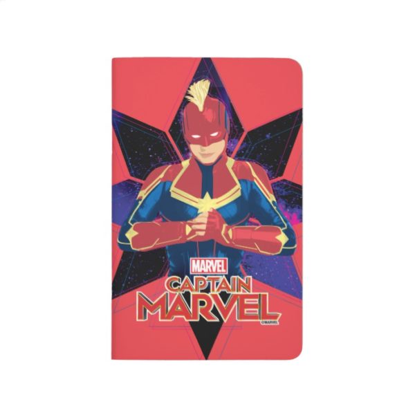 Captain Marvel | Galactic Star Character Graphic Journal
