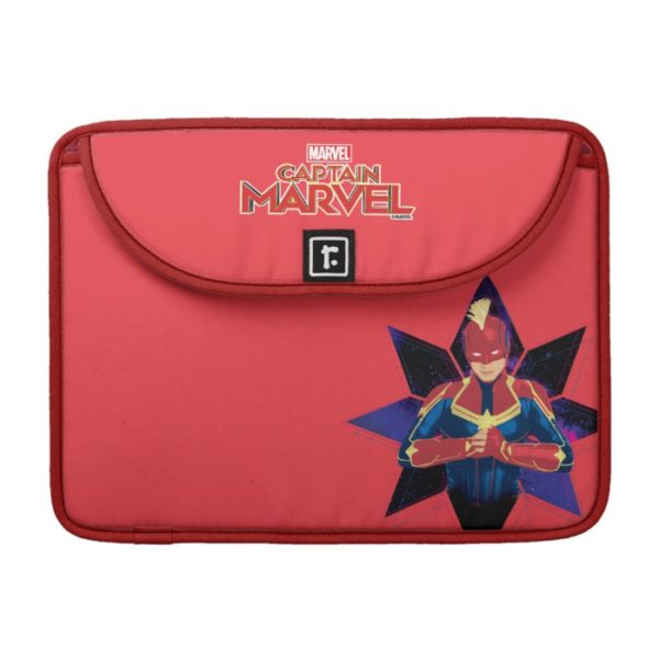 Captain Marvel | Galactic Star Character Graphic MacBook Pro Sleeve
