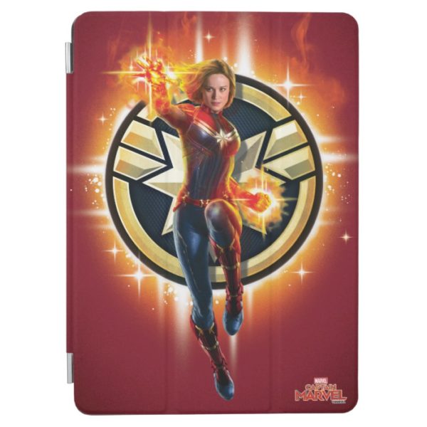 Captain Marvel | Glowing Photon Energy iPad Air Cover