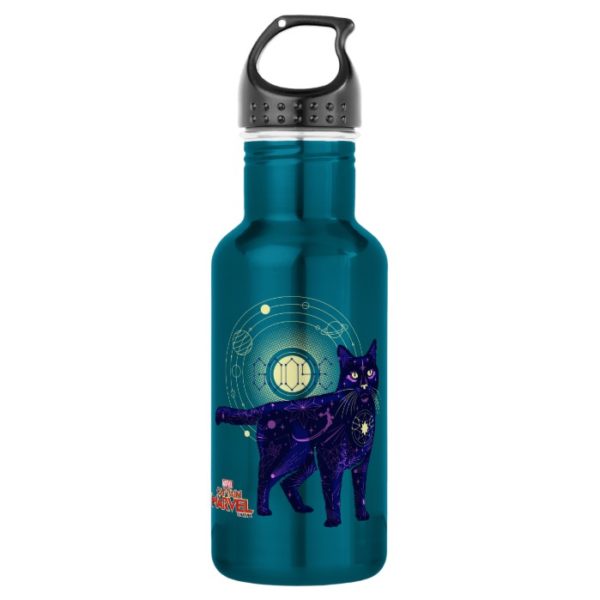 Captain Marvel | Goose Celestial Graphic Stainless Steel Water Bottle