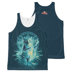 Captain Marvel | Goose Constellation Graphic All-Over-Print Tank Top