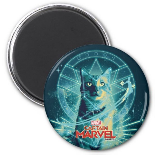 Captain Marvel | Goose Constellation Graphic Magnet