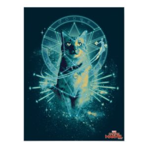 Captain Marvel | Goose Constellation Graphic Poster