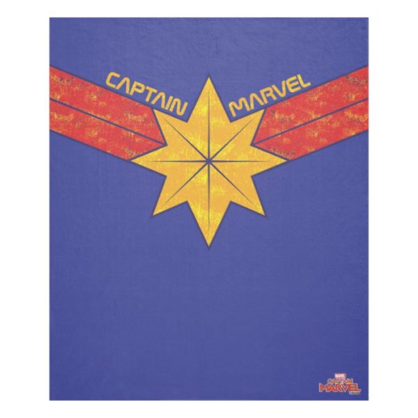 Captain Marvel | Hala Star Symbol Fleece Blanket