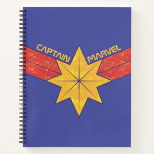 Captain Marvel | Hala Star Symbol Notebook