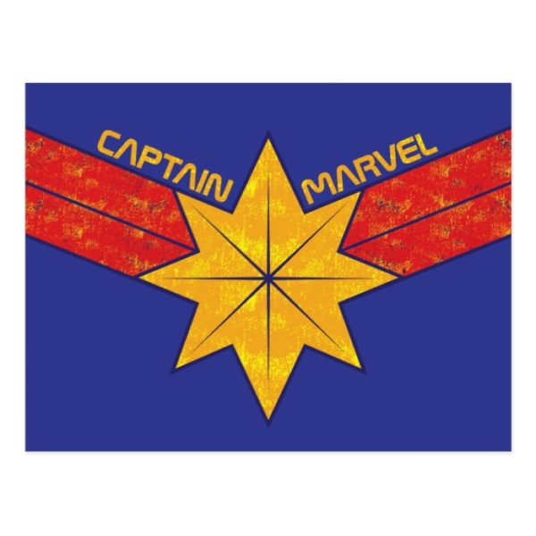 Captain Marvel | Hala Star Symbol Postcard