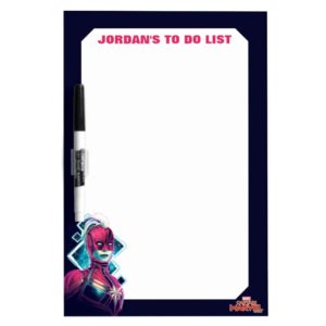 Captain Marvel | High Tech Glowing Character Art Dry Erase Board