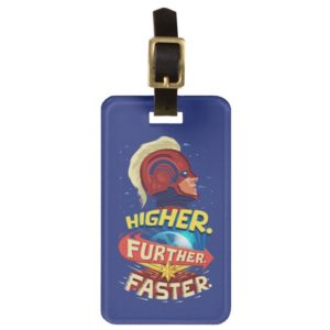 Captain Marvel | Higher, Further, Faster Bag Tag