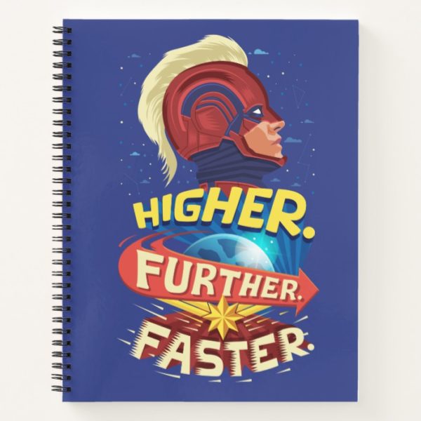 Captain Marvel | Higher, Further, Faster Notebook