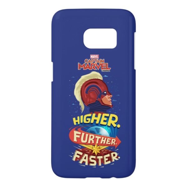 Captain Marvel | Higher, Further, Faster Samsung Galaxy S7 Case
