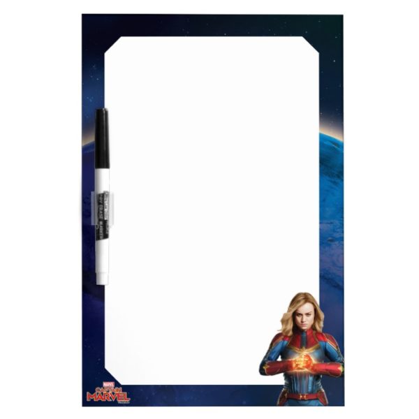 Captain Marvel | Holding Fist Character Art Dry Erase Board