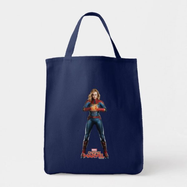 Captain Marvel | Holding Fist Character Art Tote Bag