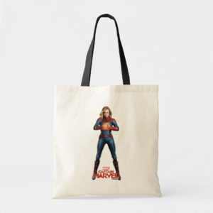 Captain Marvel | Holding Fist Character Art Tote Bag