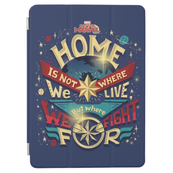 Captain Marvel | Home Is Not Where We Live iPad Air Cover