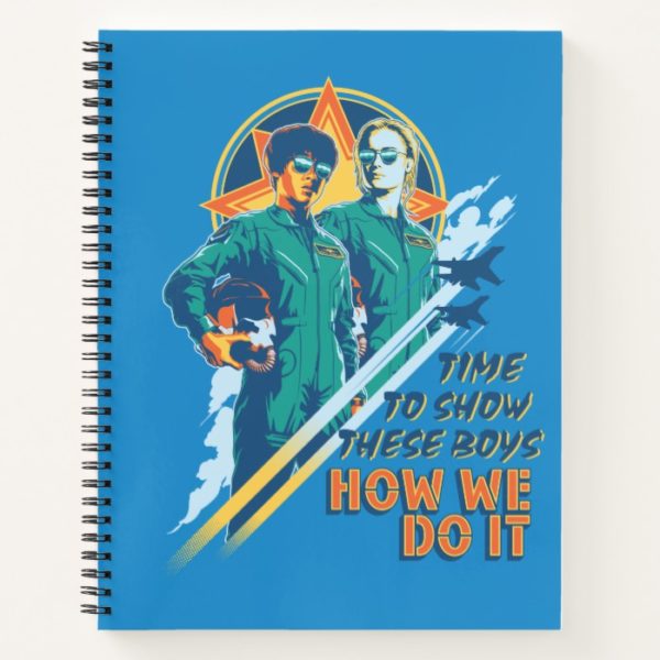 Captain Marvel | Maria & Carol "How We Do It" Notebook