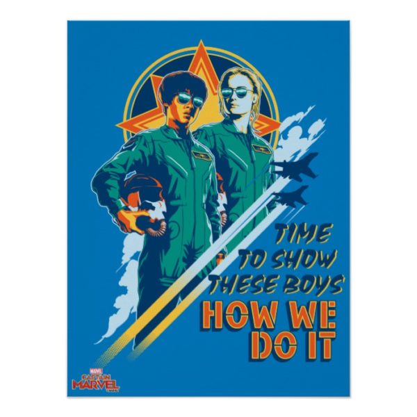 Captain Marvel | Maria & Carol "How We Do It" Poster