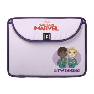 Captain Marvel | Maria & Carol #Twinning Cartoon MacBook Pro Sleeve