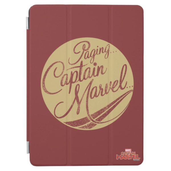 Captain Marvel | Paging Captain Marvel Emblem iPad Air Cover