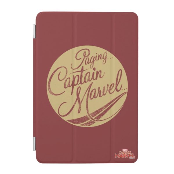 Captain Marvel | Paging Captain Marvel Emblem iPad Mini Cover
