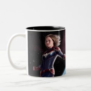 Captain Marvel | Protecting The Planet Two-Tone Coffee Mug