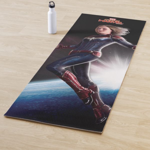 Captain Marvel | Protecting The Planet Yoga Mat