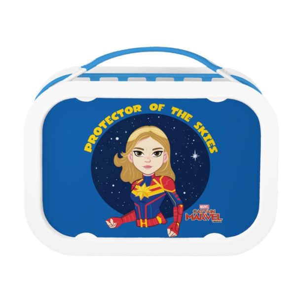 Captain Marvel | Protector Of The Skies Cartoon Lunch Box