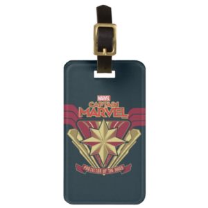 Captain Marvel | Protector Of The Skies Star Badge Bag Tag