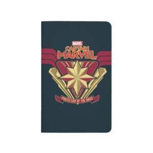 Captain Marvel | Protector Of The Skies Star Badge Journal