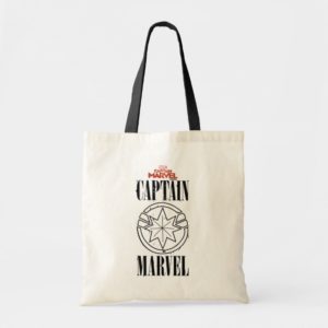 Captain Marvel | Retro Captain Marvel Logo Tote Bag