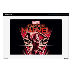 Captain Marvel | Shining Captain Marvel Badge 15" Laptop Decal
