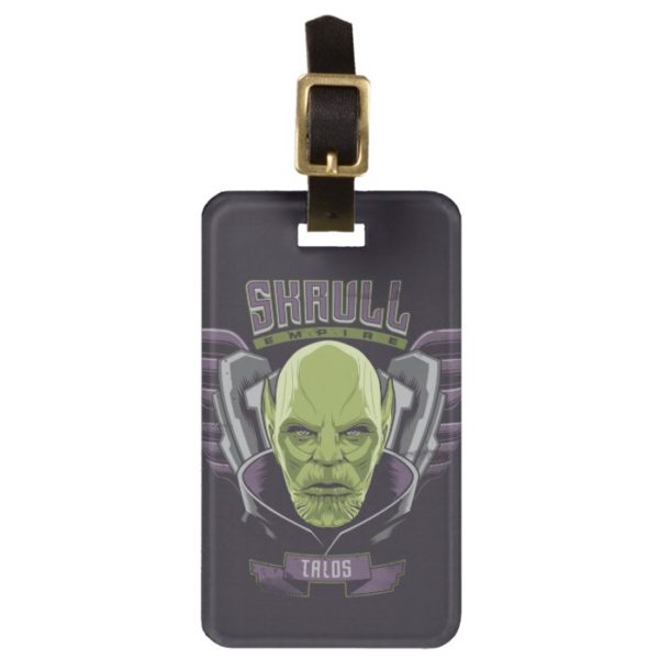 Captain Marvel | Skrull Empire Talos Graphic Bag Tag