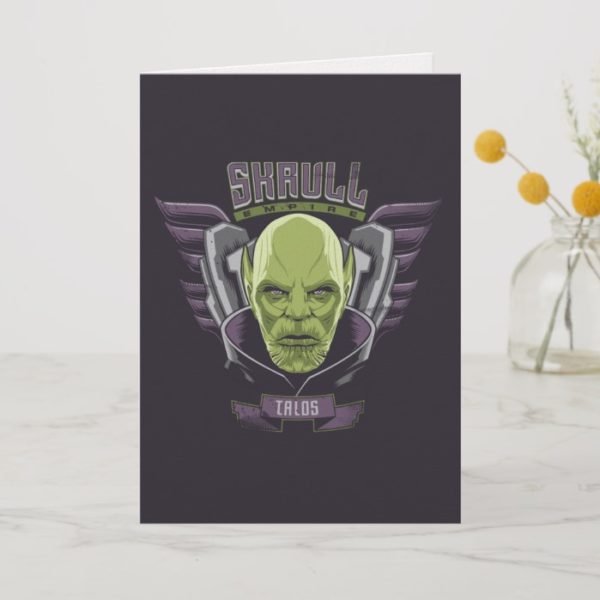 Captain Marvel | Skrull Empire Talos Graphic Card