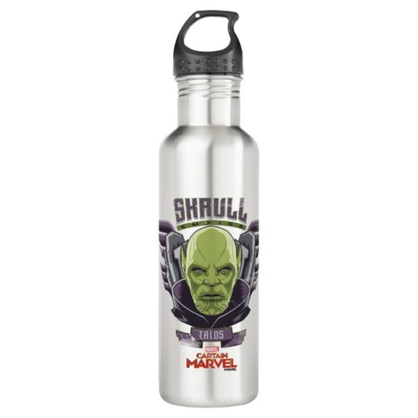 Captain Marvel | Skrull Empire Talos Graphic Stainless Steel Water Bottle
