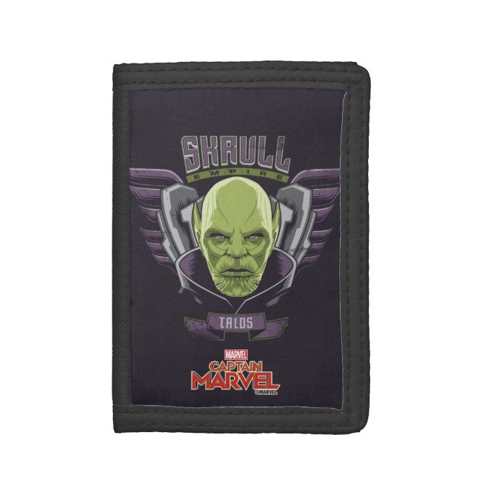 Captain Marvel | Skrull Empire Talos Graphic Trifold Wallet