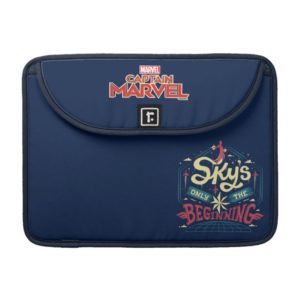 Captain Marvel | "Sky's Only The Beginning" Type MacBook Pro Sleeve