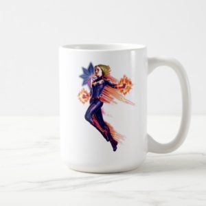 Captain Marvel | Sparkling Light Trail Graphic Coffee Mug