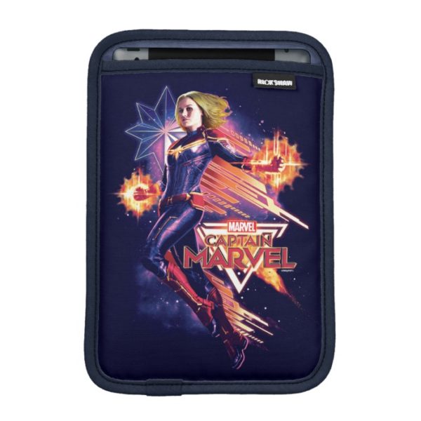 Captain Marvel | Sparkling Light Trail Graphic iPad Mini Sleeve