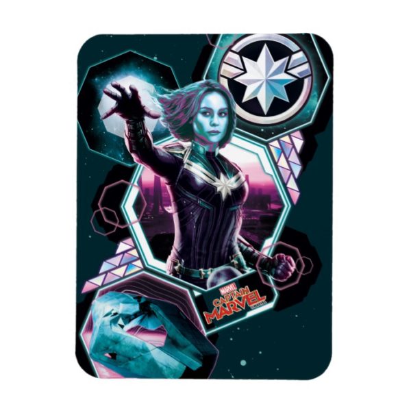 Captain Marvel | Starforce Captain Marvel Graphic Magnet